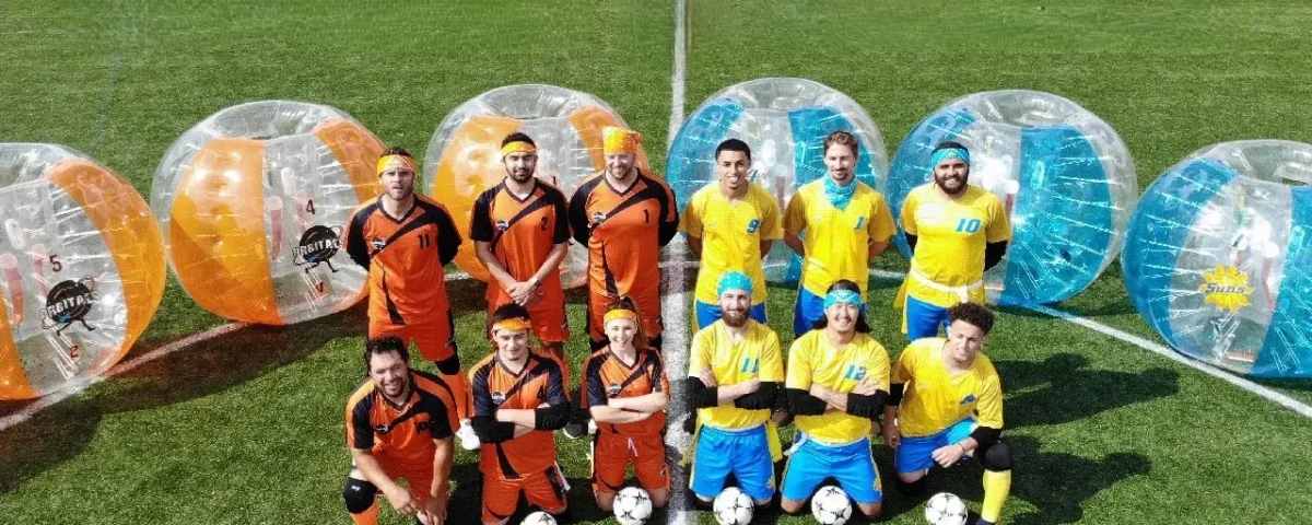 bubble football price