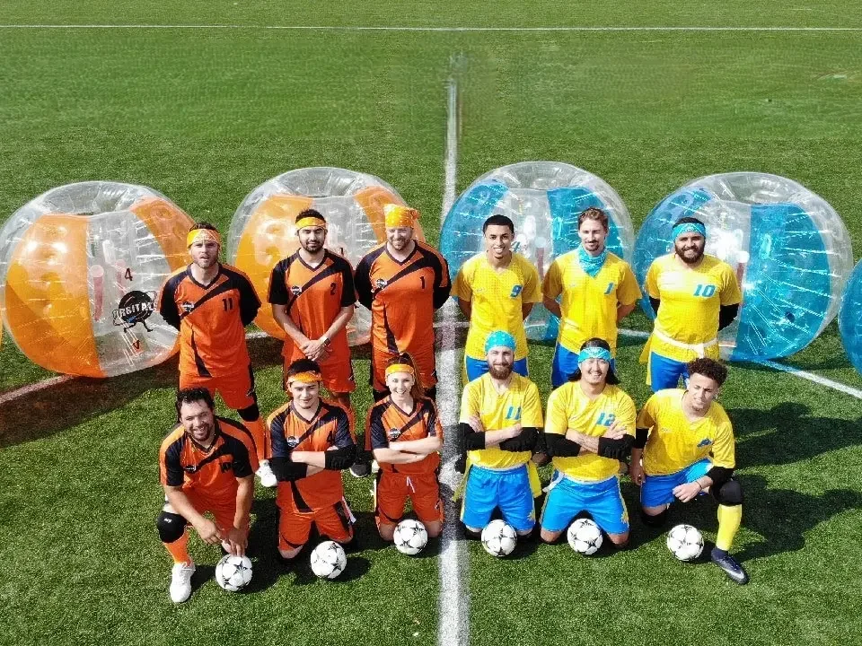 bubble football price