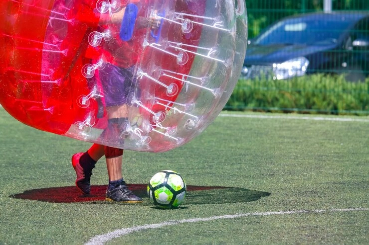 bubble- football safety