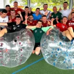 is bubble football safe