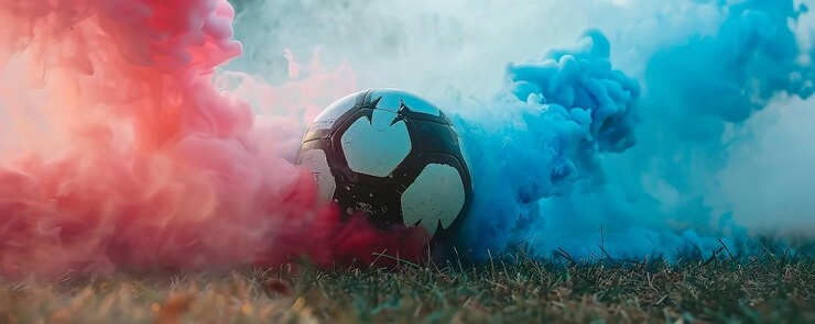 history of bubble football