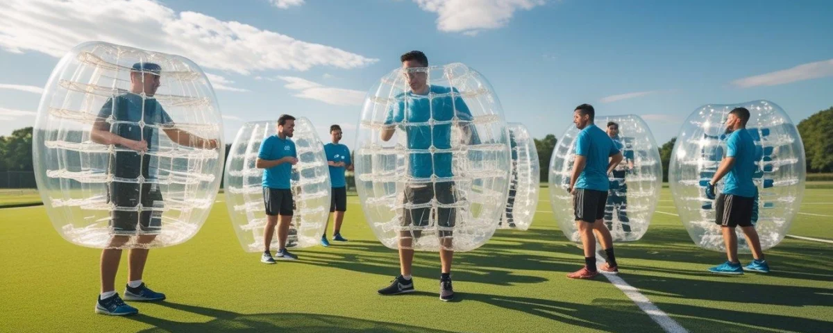 what to wear for bubble football