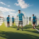 what to wear for bubble football